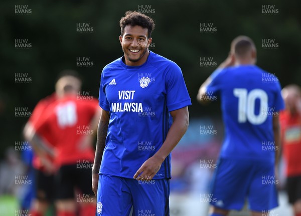 170717 - Tavistock v Cardiff City - Nathaniel Mandez-Laing of Cardiff City