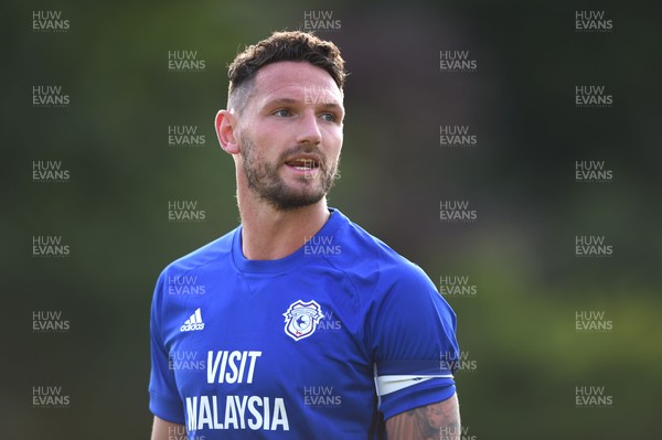 170717 - Tavistock v Cardiff City - Sean Morrison of Cardiff City