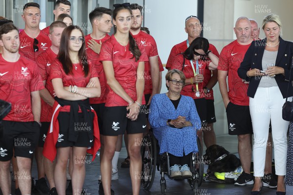 120822 - Welsh Government Welcome Home event for Wales Commonwealth Games Team -