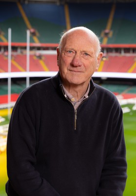 250124 - New Welsh Rugby Union President Terry Cobner at the Principality Stadium, Cardiff