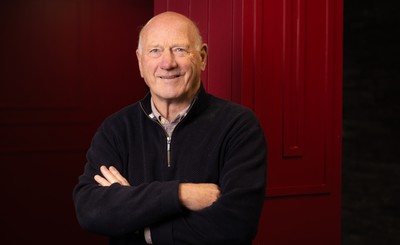 250124 - New Welsh Rugby Union President Terry Cobner at the Principality Stadium, Cardiff