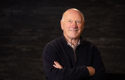 250124 - New Welsh Rugby Union President Terry Cobner at the Principality Stadium, Cardiff