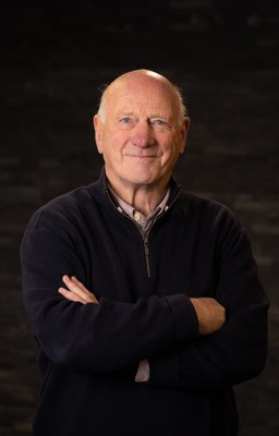 250124 - New Welsh Rugby Union President Terry Cobner at the Principality Stadium, Cardiff