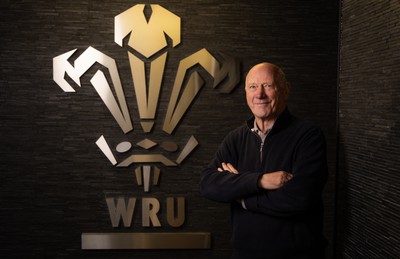 250124 - New Welsh Rugby Union President Terry Cobner at the Principality Stadium, Cardiff