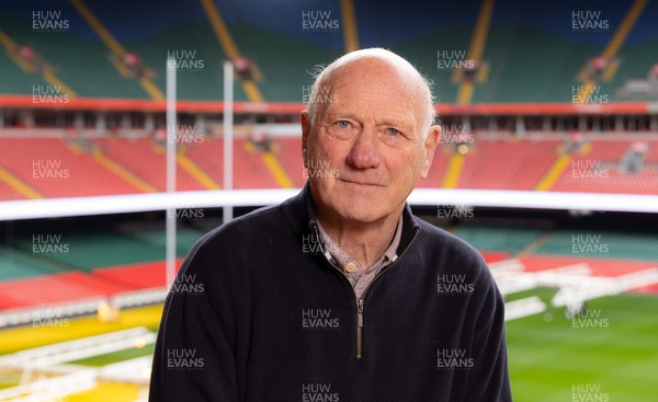 250124 - New Welsh Rugby Union President Terry Cobner at the Principality Stadium, Cardiff