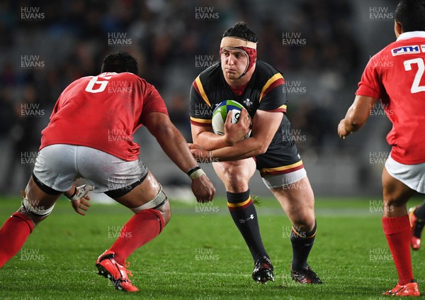 160617 - Tonga v Wales - American Express Pasifika Challenge - Ryan Elias of Wales