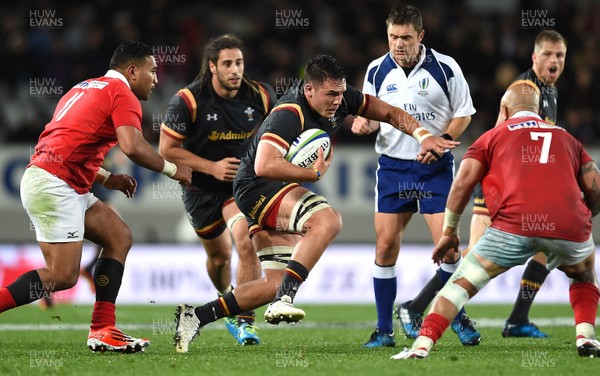 160617 - Tonga v Wales - American Express Pasifika Challenge - Ellis Jenkins of Wales