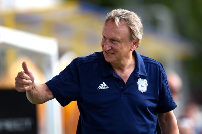 200718 - Torquay v Cardiff City - Preseason Friendly - Cardiff City manager Neil Warnock