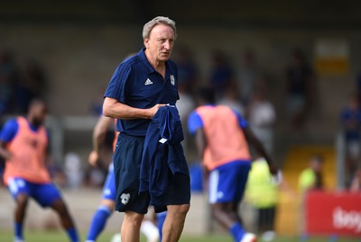 200718 - Torquay v Cardiff City - Preseason Friendly - Cardiff City manager Neil Warnock