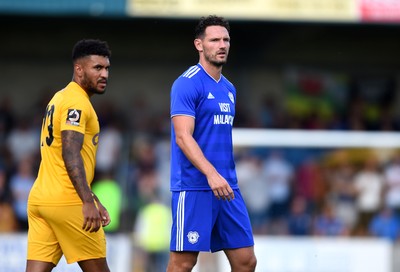 200718 - Torquay v Cardiff City - Preseason Friendly - Sean Morrison of Cardiff City