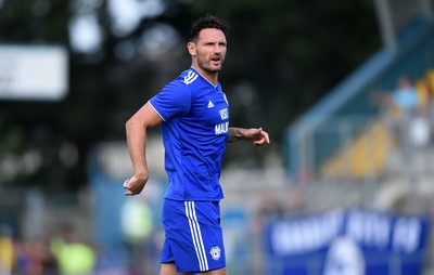 200718 - Torquay v Cardiff City - Preseason Friendly - Sean Morrison of Cardiff City