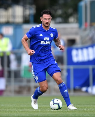 200718 - Torquay v Cardiff City - Preseason Friendly - Sean Morrison of Cardiff City