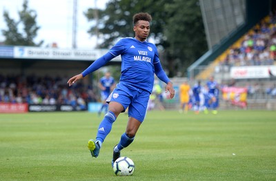 200718 - Torquay v Cardiff City - Preseason Friendly - Josh Murphy of Cardiff City