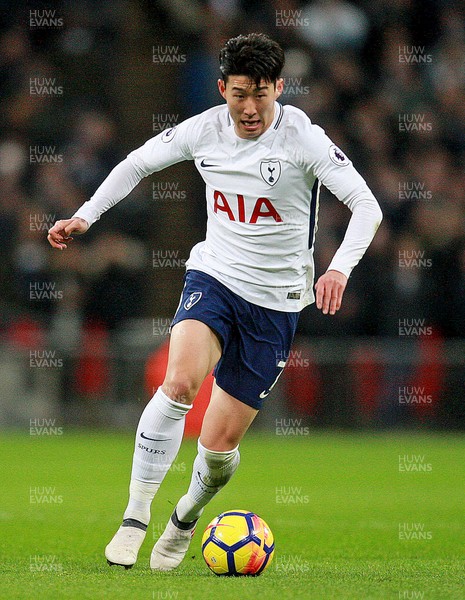 310118 - Tottenham Hotspur v Manchester United - Premier League -  Heung Min Son of Spurs