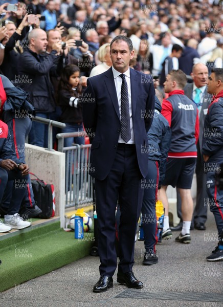 160917 - Tottenham Hotspur v Swansea City - Premier League - Paul Clement head coach of Swansea City  