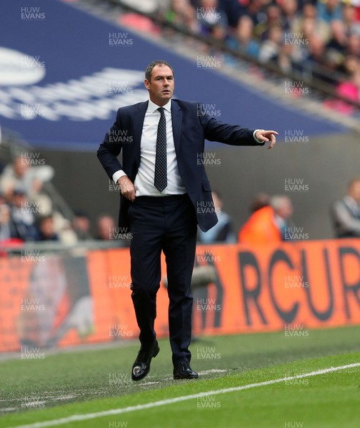 160917 - Tottenham Hotspur v Swansea City - Premier League - Paul Clement head coach of Swansea City