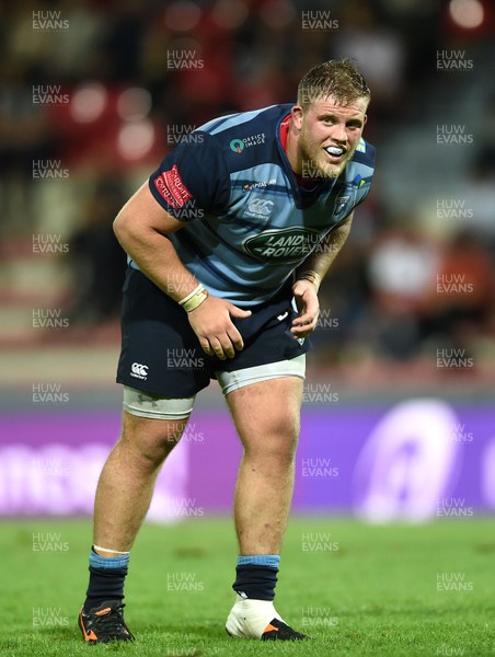 201017 - Toulouse v Cardiff Blues - European Rugby Challenge Cup - Corey Domachowski of Cardiff Blues
