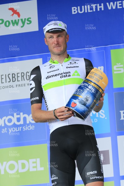 070916 - Tour of Britain - Stage 4 Builth Wells - Steve Cummings of Dimension Data takes the Best British Rider