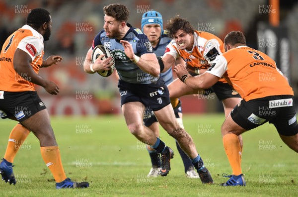 070418 - Toyota Cheetahs v Cardiff Blues - Guinness PRO14 -  Alex Cuthbert of the Cardiff Blues 
