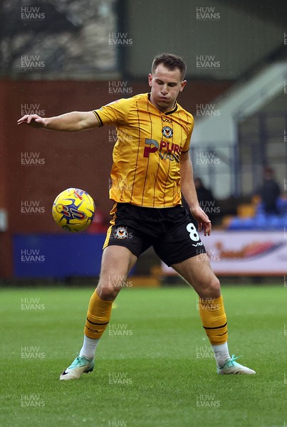 091223 - Tranmere Rovers v Newport County - Sky Bet League 2 - Bryn Morris of Newport County
