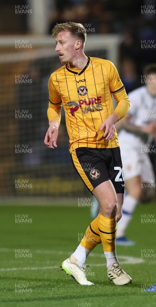 091223 - Tranmere Rovers v Newport County - Sky Bet League 2 - Harry Charsley of Newport County