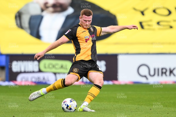 130925 - Tranmere Rovers v Newport County - Sky Bet League 2 - Lee Jenkins of Newport County in action