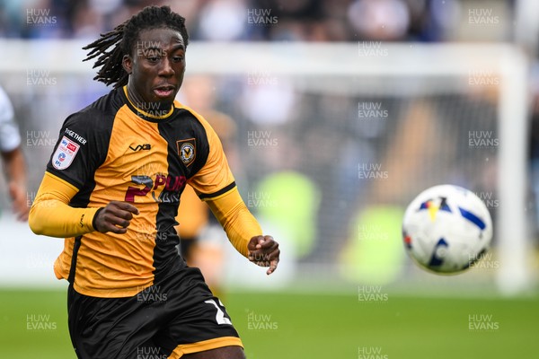130925 - Tranmere Rovers v Newport County - Sky Bet League 2 - Michael Reindorf of Newport County in action