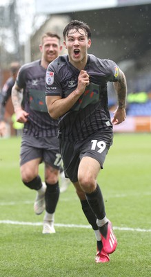 180323 - Tranmere Rovers v Newport County - Sky Bet League 2 - Charlie McNeill of Newport County cele on 2nd team goal in 1st half 