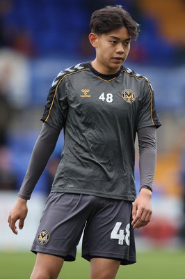 180323 - Tranmere Rovers v Newport County - Sky Bet League 2 - Kiban Rai of Newport County