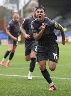 180323 - Tranmere Rovers v Newport County - Sky Bet League 2 - Charlie McNeill of Newport County cele on 2nd team goal in 1st half 