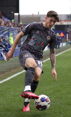 180323 - Tranmere Rovers v Newport County - Sky Bet League 2 - Charlie McNeill of Newport County