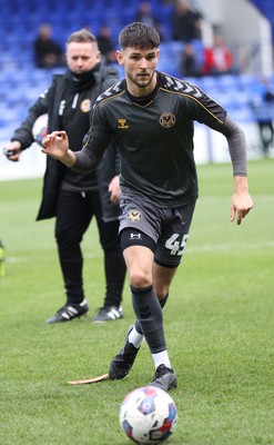 180323 - Tranmere Rovers v Newport County - Sky Bet League 2 - Evan Cadwallader of Newport County