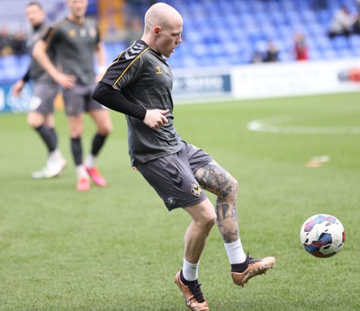 180323 - Tranmere Rovers v Newport County - Sky Bet League 2 - James Waite of Newport County