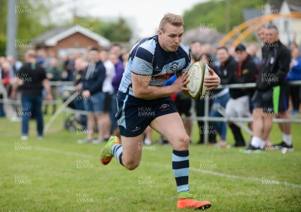 SATURDAY 6th MAY 2017 Trebanos v Seven Sisters, League 1 West Central  Trebanos RFC are presented with the League 1 West Central trophy after beating Seven Sisters RFC