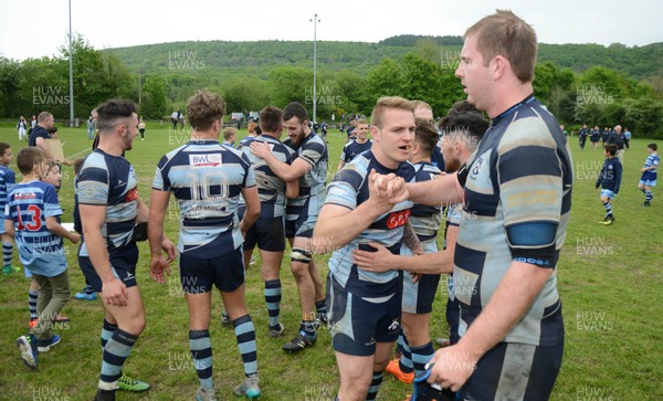 SATURDAY 6th MAY 2017 Trebanos v Seven Sisters, League 1 West Central  Trebanos RFC are presented with the League 1 West Central trophy after beating Seven Sisters RFC