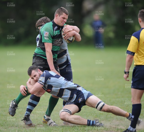 SATURDAY 6th MAY 2017 Trebanos v Seven Sisters, League 1 West Central  Trebanos RFC are presented with the League 1 West Central trophy after beating Seven Sisters RFC