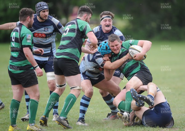 SATURDAY 6th MAY 2017 Trebanos v Seven Sisters, League 1 West Central  Trebanos RFC are presented with the League 1 West Central trophy after beating Seven Sisters RFC