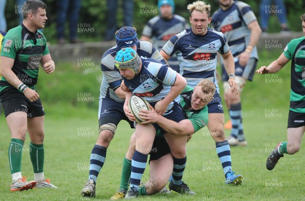 SATURDAY 6th MAY 2017 Trebanos v Seven Sisters, League 1 West Central  Trebanos RFC are presented with the League 1 West Central trophy after beating Seven Sisters RFC