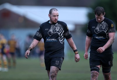 170126 - Treorchy v Aberdare - Admiral National Championship - East - Curtis Greensalde of Treorchy 