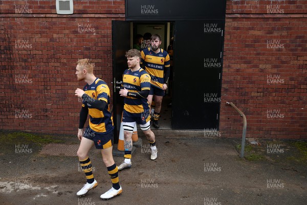 170126 - Treorchy v Aberdare - Admiral National Championship - East - Owen Young of Aberdare 