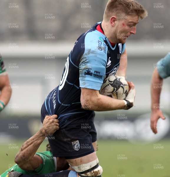 130216 - Treviso v Cardiff Blues - Guinness PRO12 -  Macauley Cook