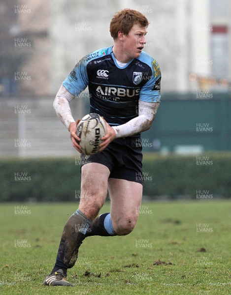 130216 - Treviso v Cardiff Blues - Guinness PRO12 -  Rhys Patchell