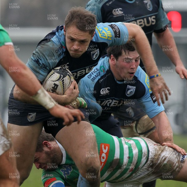 130216 - Treviso v Cardiff Blues - Guinness PRO12 -  Cory Allen