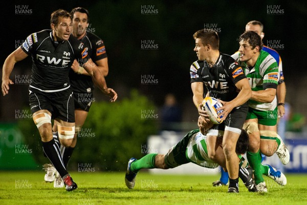 310812 - Benetton Treviso v Ospreys - RaboDirect PRO12 - Rhys Webb of Ospreys