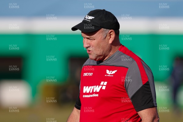 161217 - Benetton Treviso v Scarlets - European Rugby Champions Cup -  Scarlets Head Coach Wayne Pivac during the warm-up