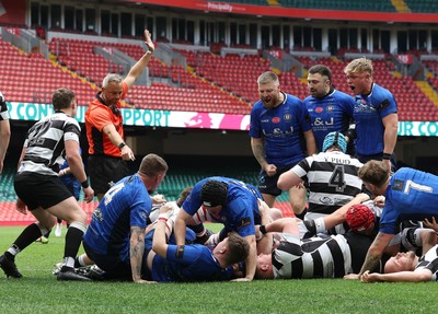 190426 - Tumble v New Dock Stars, Mens Division 3 Cup Final - New Dock Stars power over for their first try