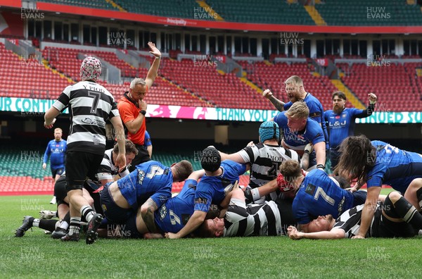 190426 - Tumble v New Dock Stars, Mens Division 3 Cup Final - New Dock Stars power over for their first try