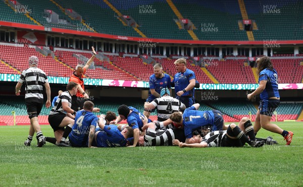 190426 - Tumble v New Dock Stars, Mens Division 3 Cup Final - New Dock Stars power over for their first try