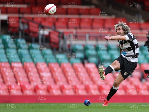 190426 - Tumble v New Dock Stars, Mens Division 3 Cup Final - Steven Hewitt of Tumble kicks conversion