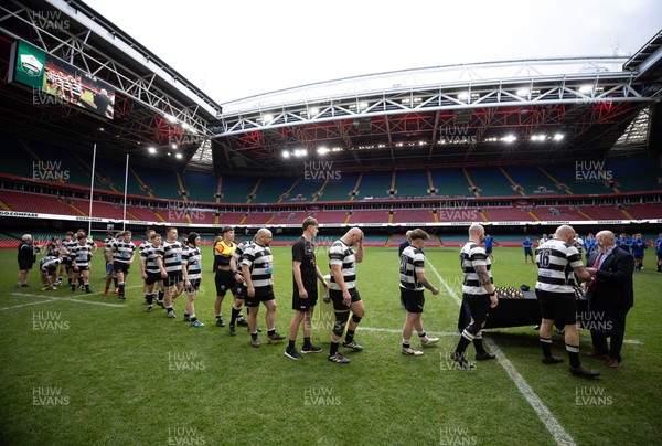 190426 - Tumble v New Dock Stars, Mens Division 3 Cup Final - Tumble receive their medals